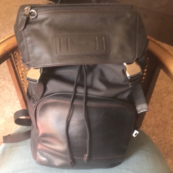 Men’s authentic coach backpack